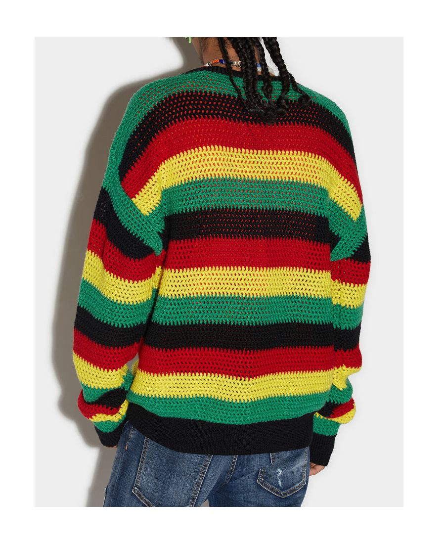 DSQUARED2 VIRGIN-WOOL JUMPER