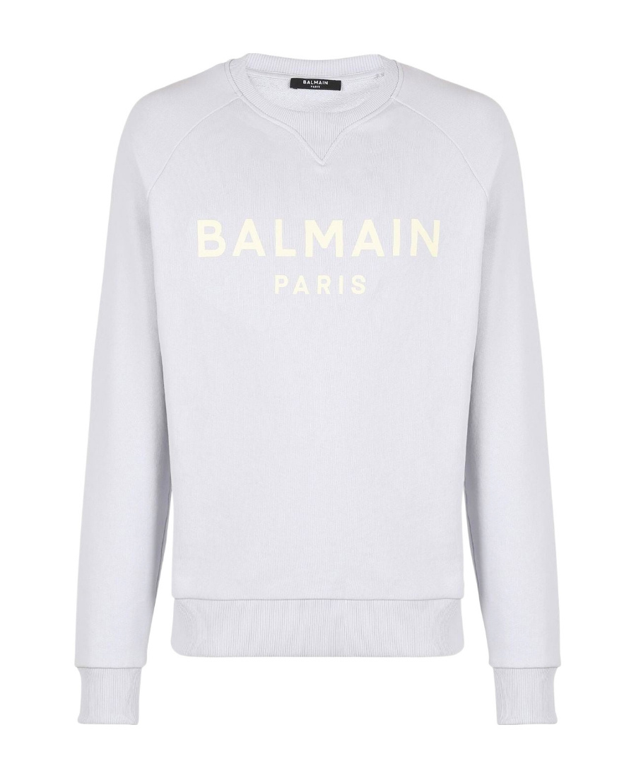 Balmain Cotton Printed  Logo Sweatshirt