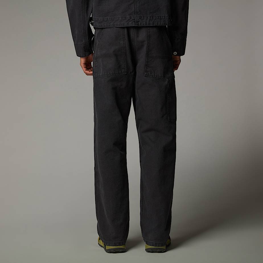 The North Face Mens Cedar Canvas Work Trousers In Black