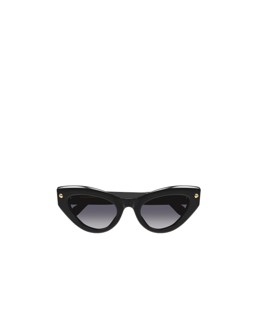 Alexander Mcqueen Eyewear Cat-eye Frame Sunglasses In Black