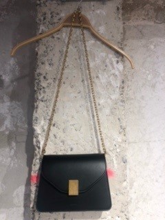 Shop Lanvin Concerto Leather Crossbody Bag In Black