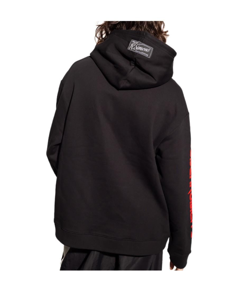 Raf Simons Synchronicity Hoodie In Black