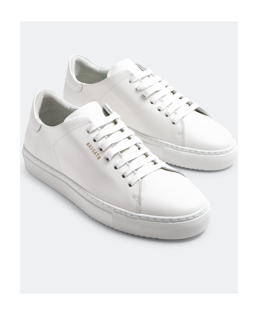 Axel Arigato Logo Logo Splicing Design Low-top Casual Shoes In White