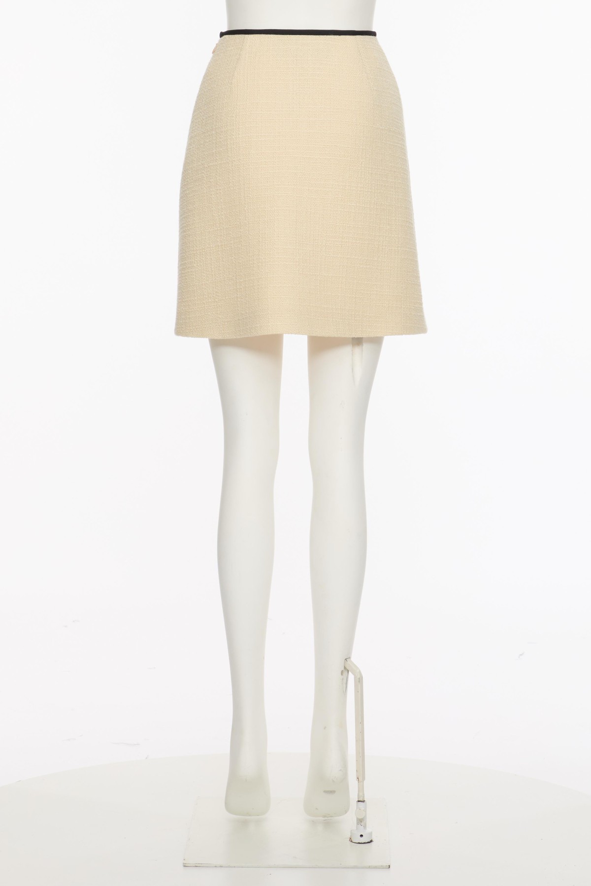 Valentino Tweed Skirt In Yellow