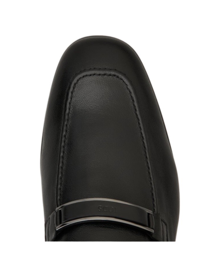 Tod's Leather Loafers In Black
