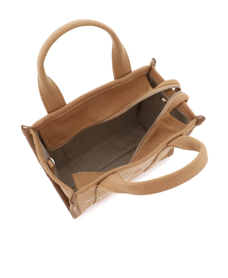 Marc Jacobs Shopper In Tessuto Motivo Jacquard In Brown