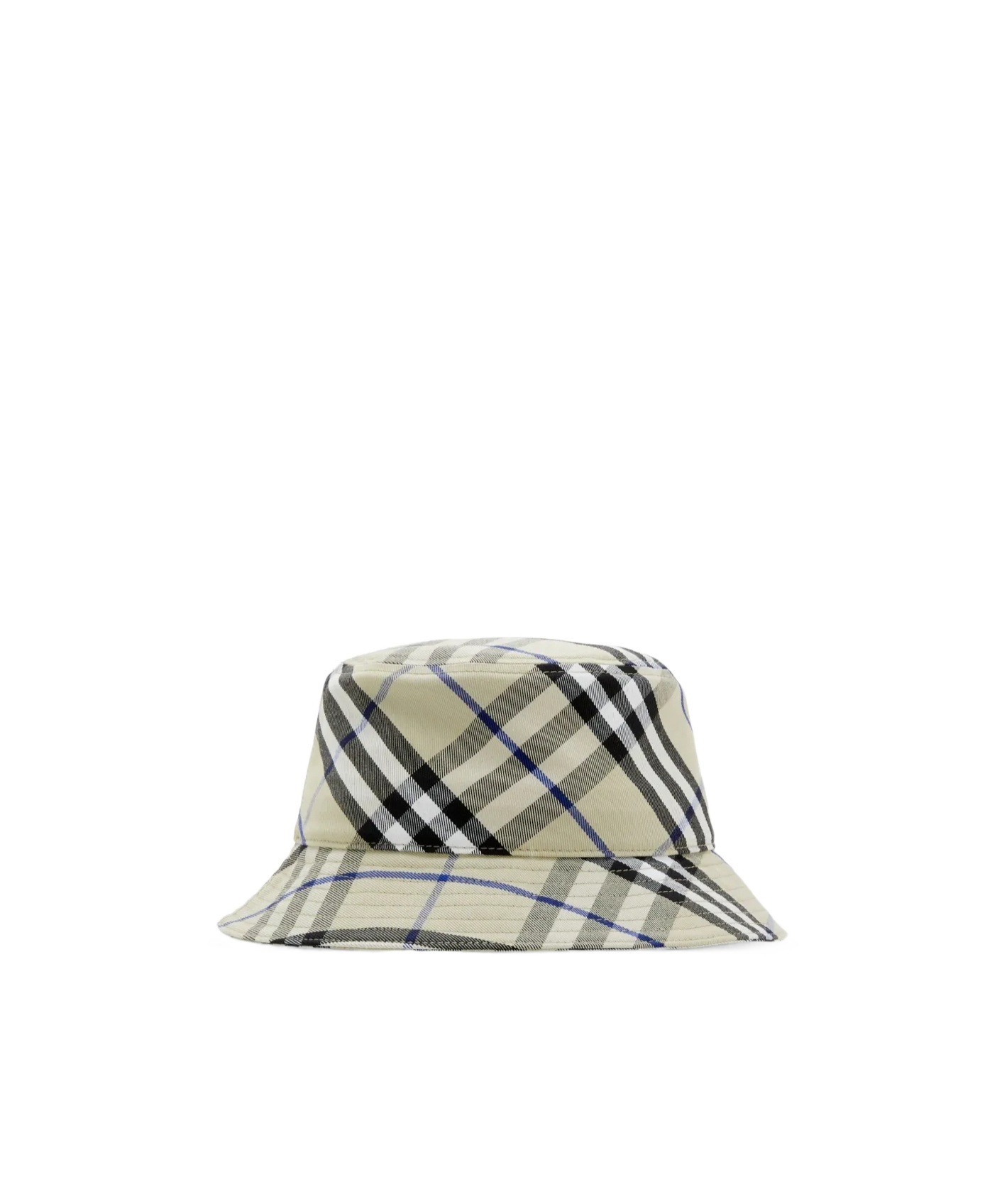Burberry Check Ekd Bucket Hat In Sand