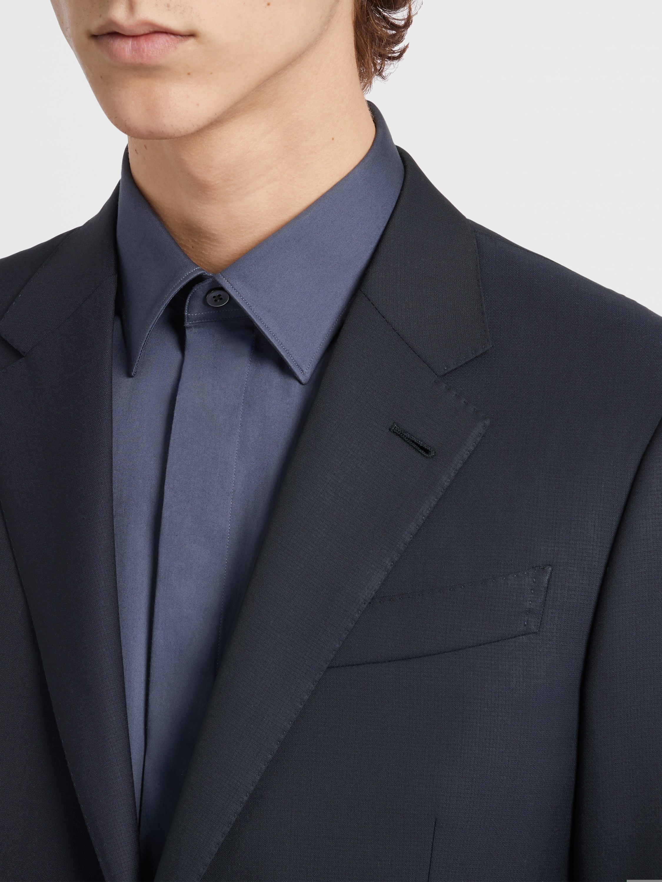 Zegna 15milmil15 Single-breasted Suit In Black