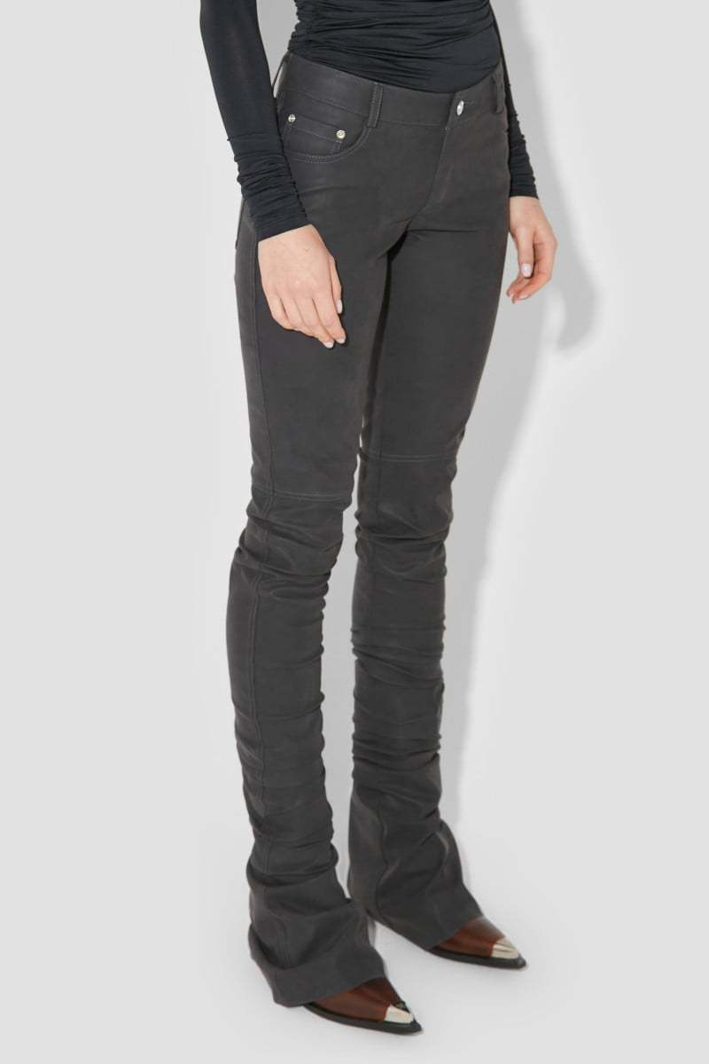 Misbhv Pleated Casual Pants In Black