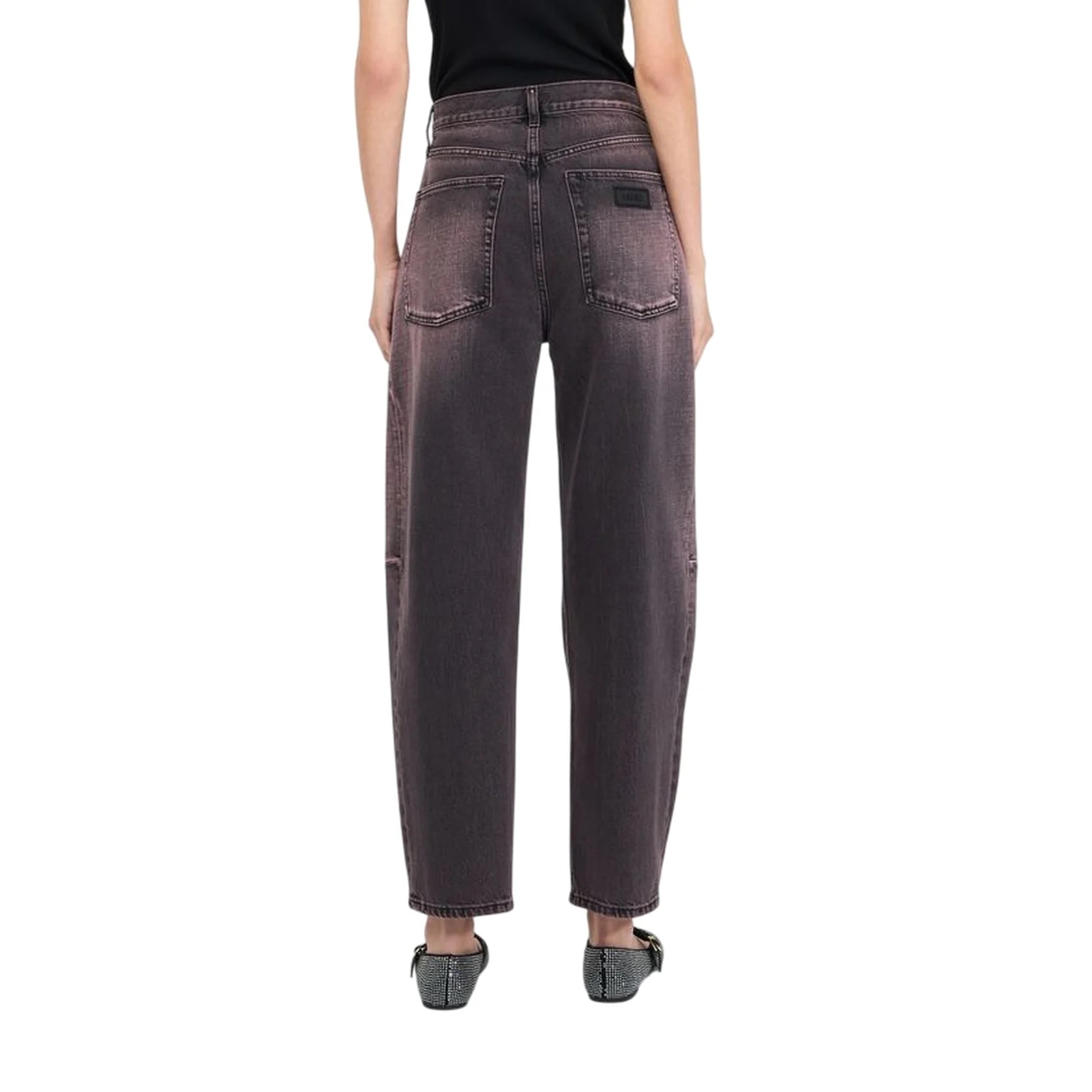 Liu •jo Belt Loop Casual Pants In Black