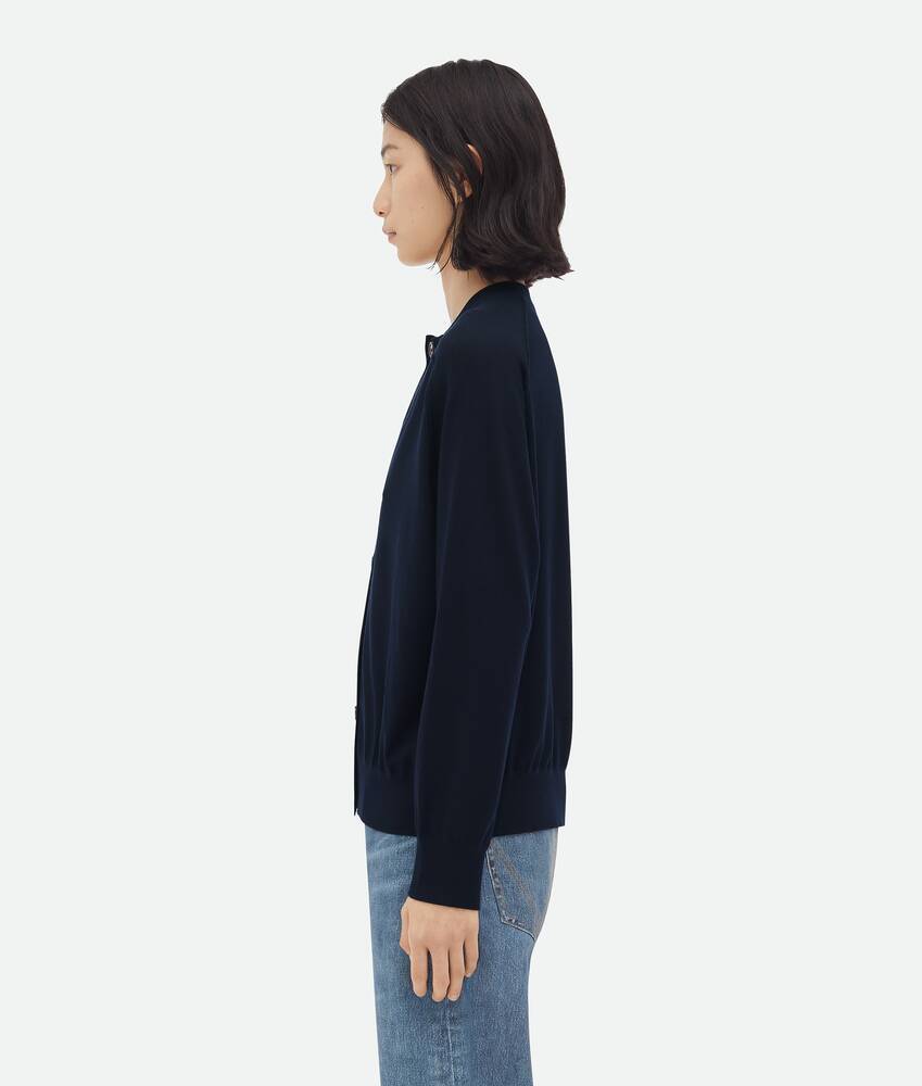 Bottega Veneta Logo Embroidered Sweater In Black