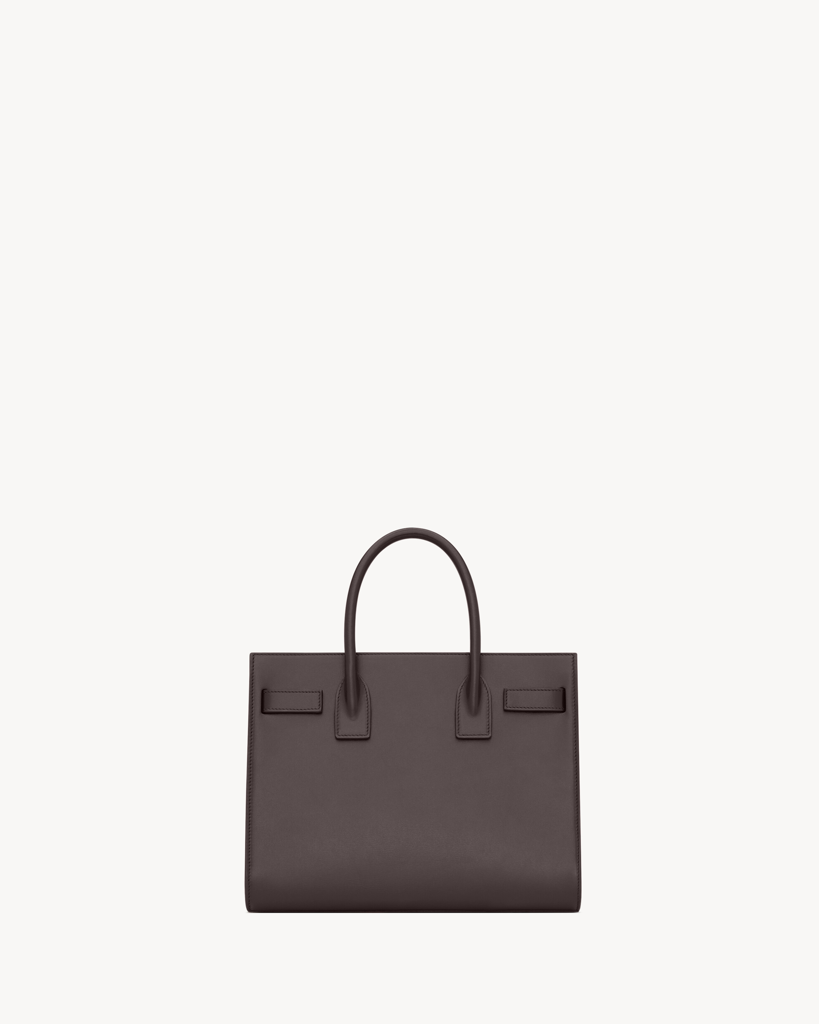 Saint Laurent Sac De Jour In Smooth Leather Baby In Brown