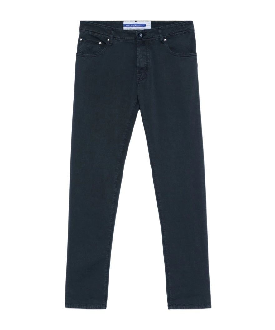 Shop Jacob Cohen Slim-cut Jeans In Navy Blue