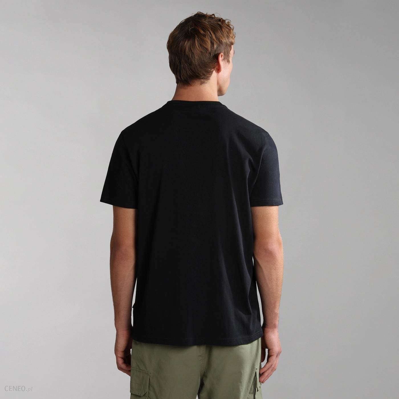 Napapijri Salis Ss Sum Stormy Weat G1y In Black