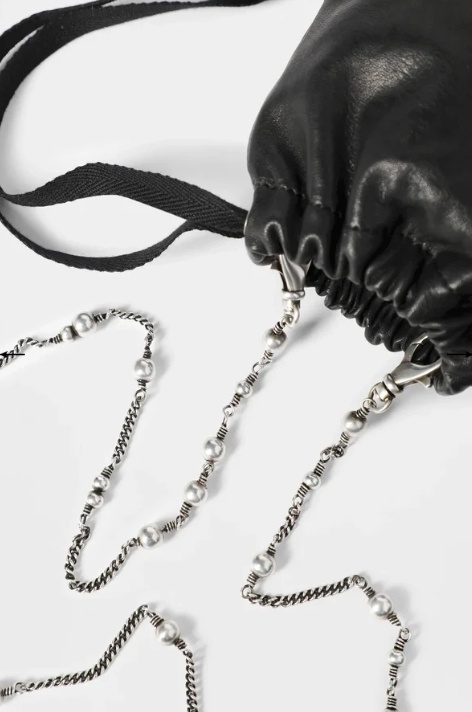 Ann Demeulemeester Marlise Soft Small Hand Bag In Black