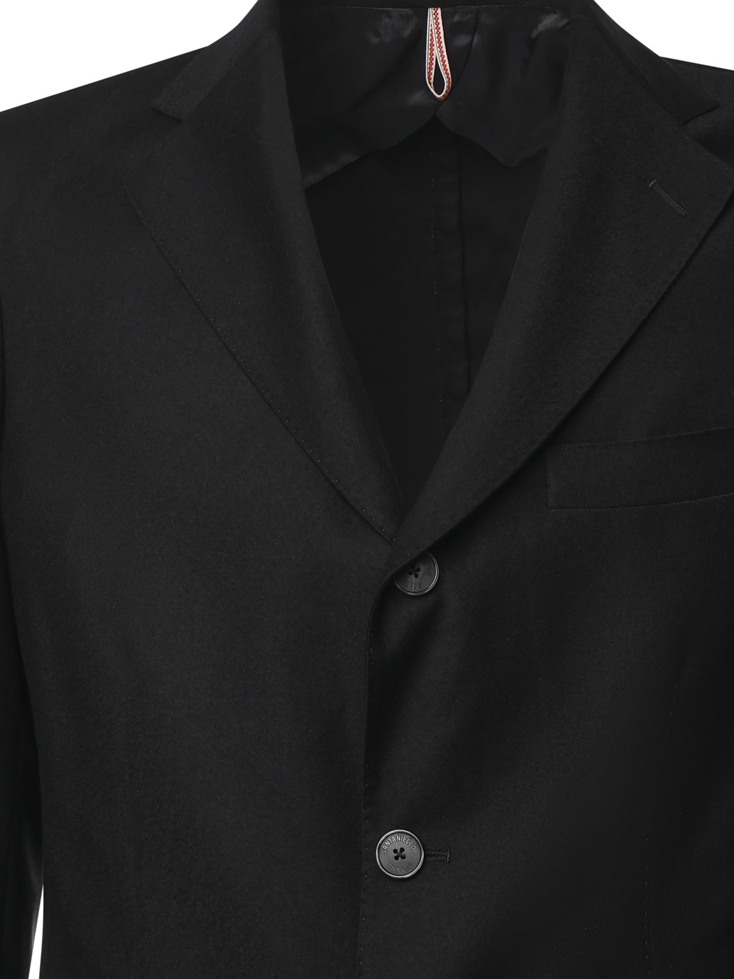 Biagio Santaniello Single Breasted Suit In Black