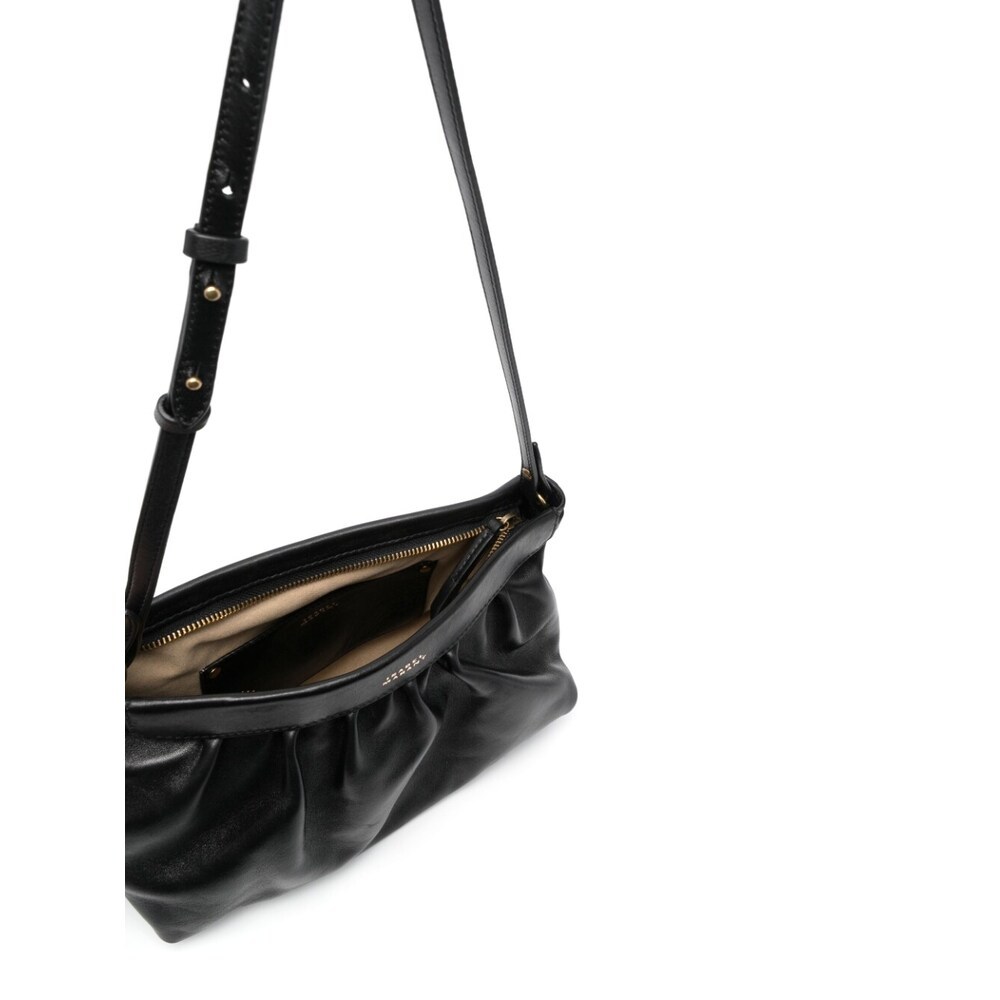 Isabel Marant Logo-print Clutch Bag In Black