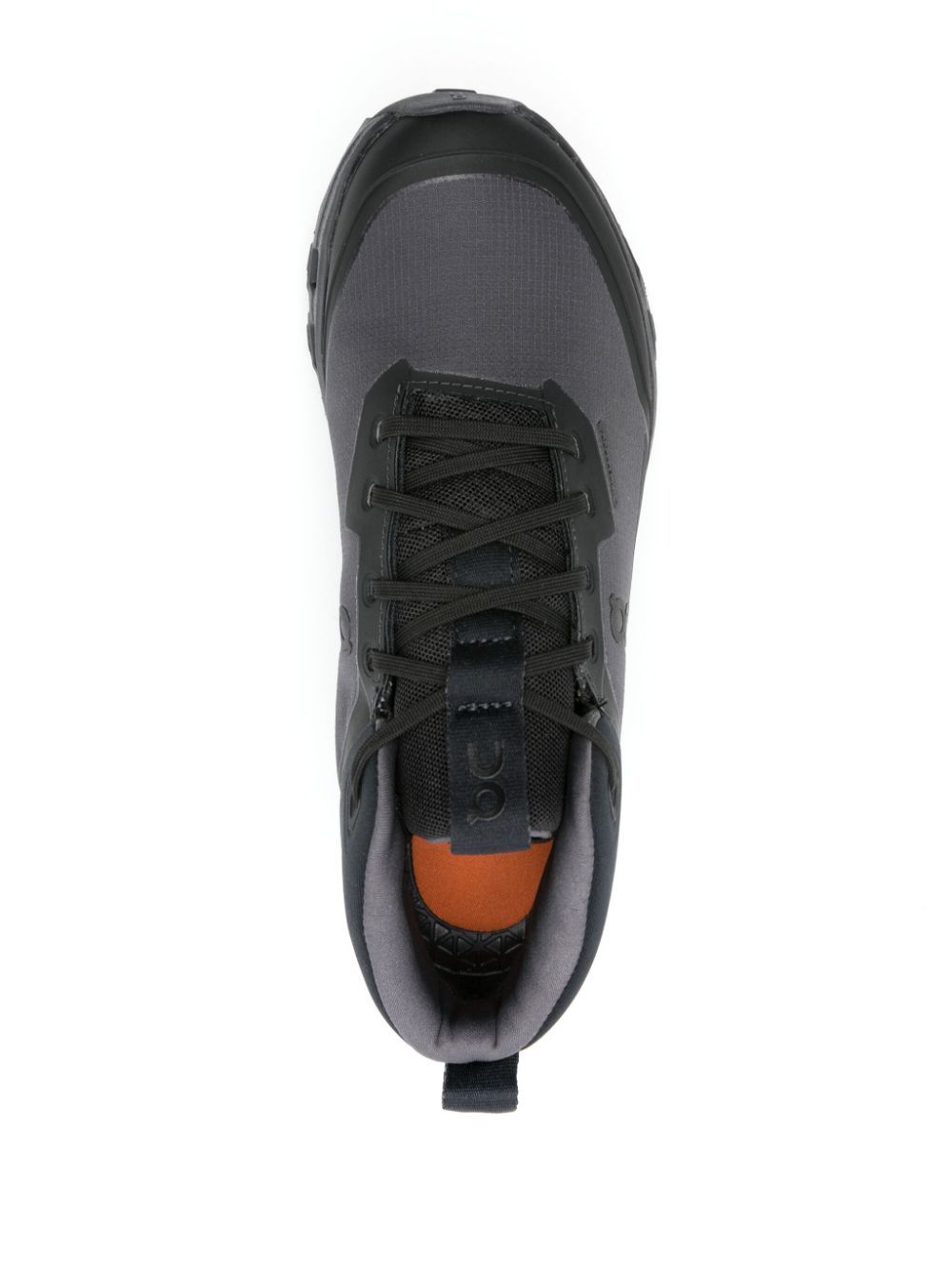 On Running Cloudroam Waterproof Panelled Ankle Sneakers In Black