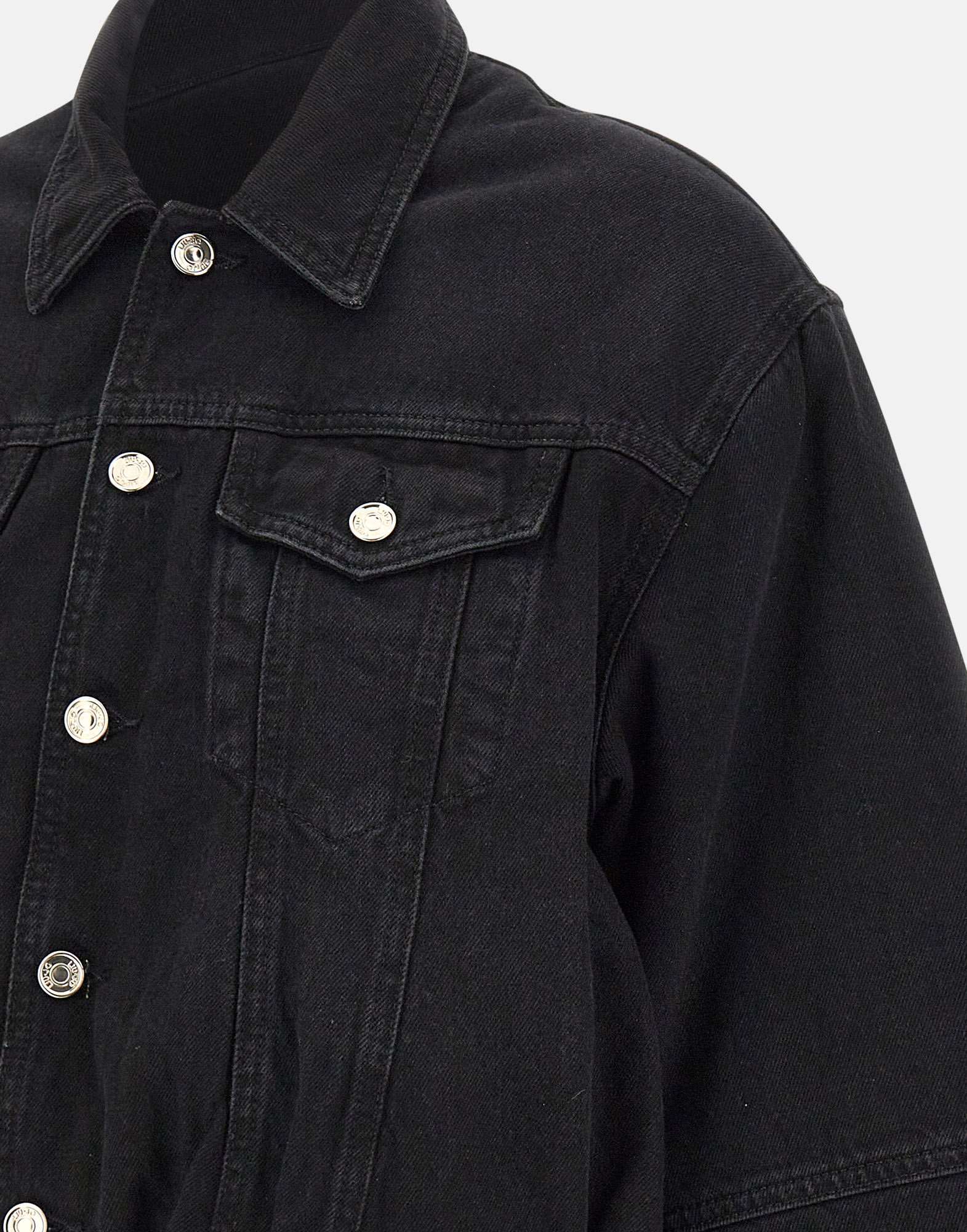 Liu •jo Liu Jo Denim Jacket In Black