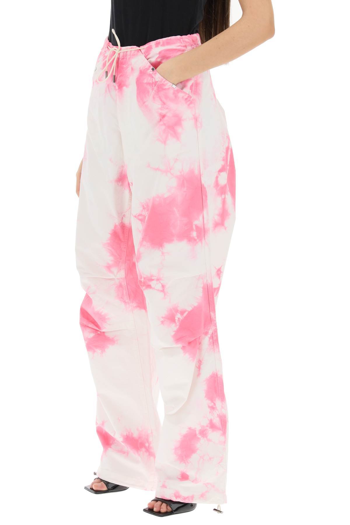 Darkpark Wide Leg Jeans In Pink