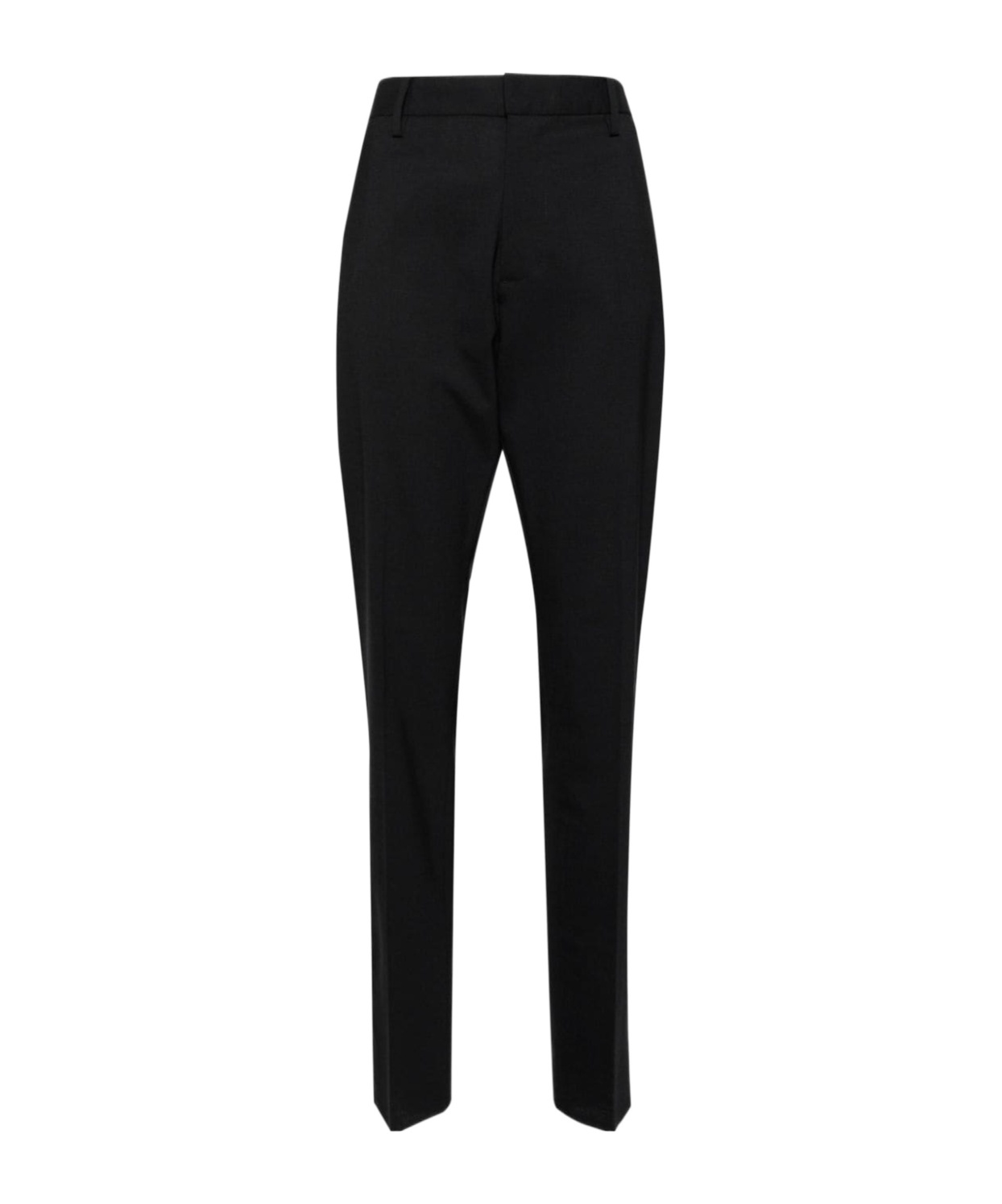 Dsquared2 Tapered Tailored Trousers In Black