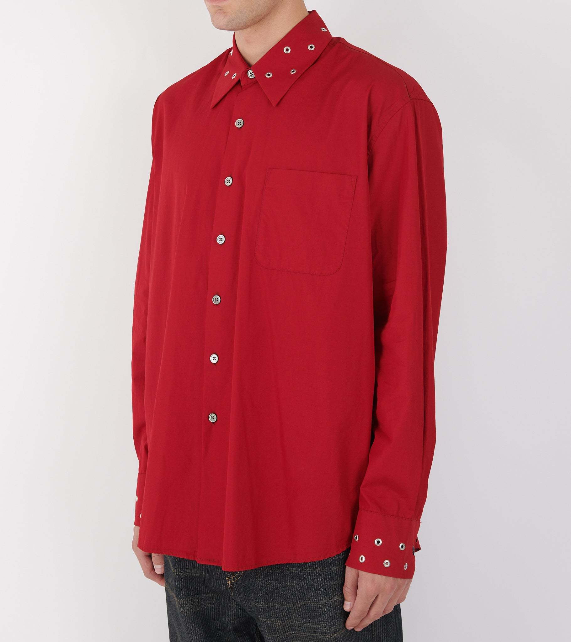 Our Legacy Long-sleeve Shirt In Red