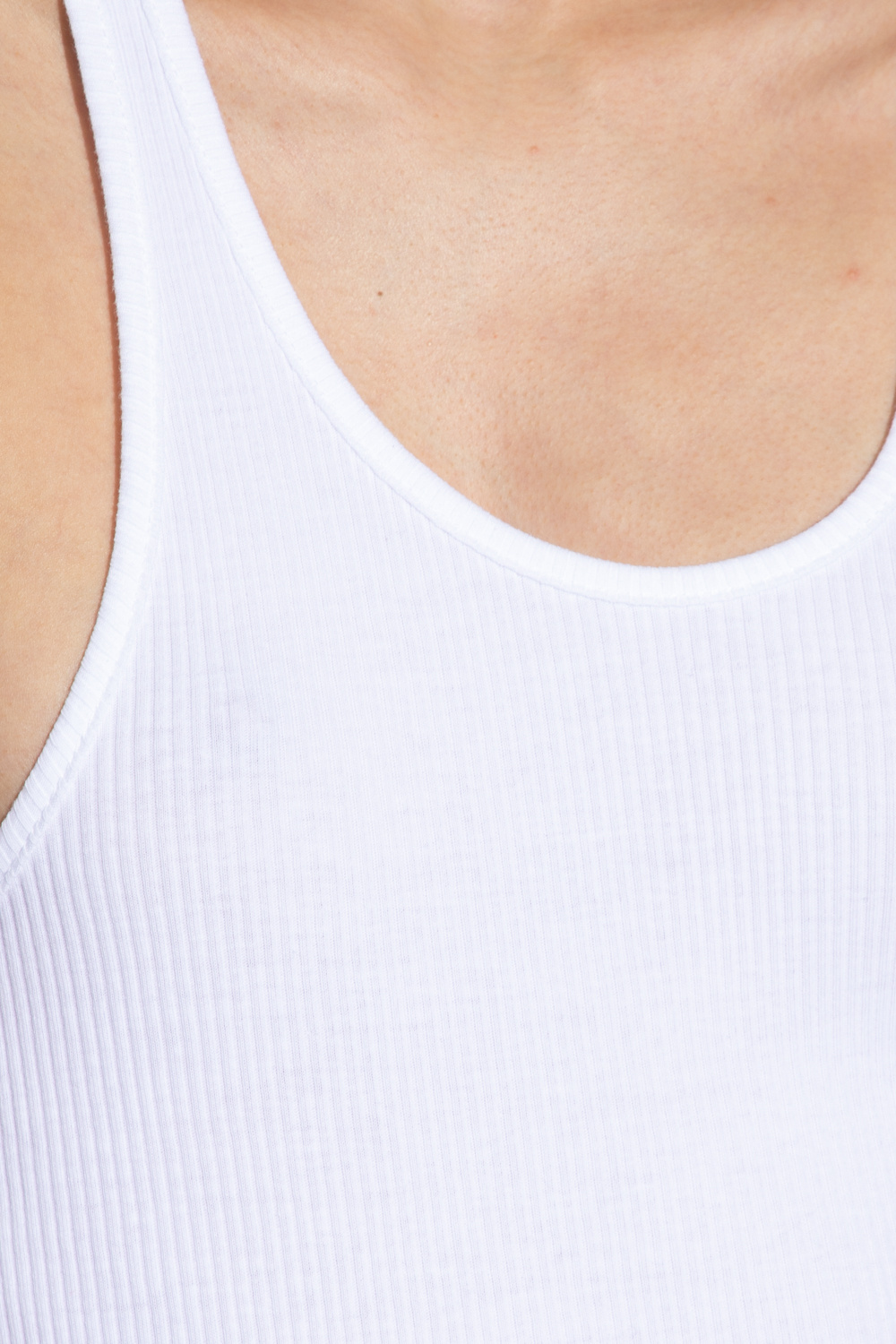 Isabel Marant Étoile Ribbed Tank Top In White