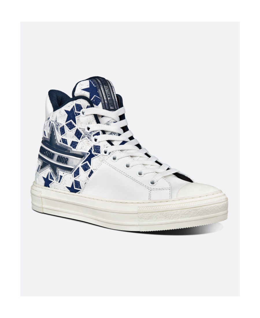 Dior Walk'n' Star Leisure Sneakers In White