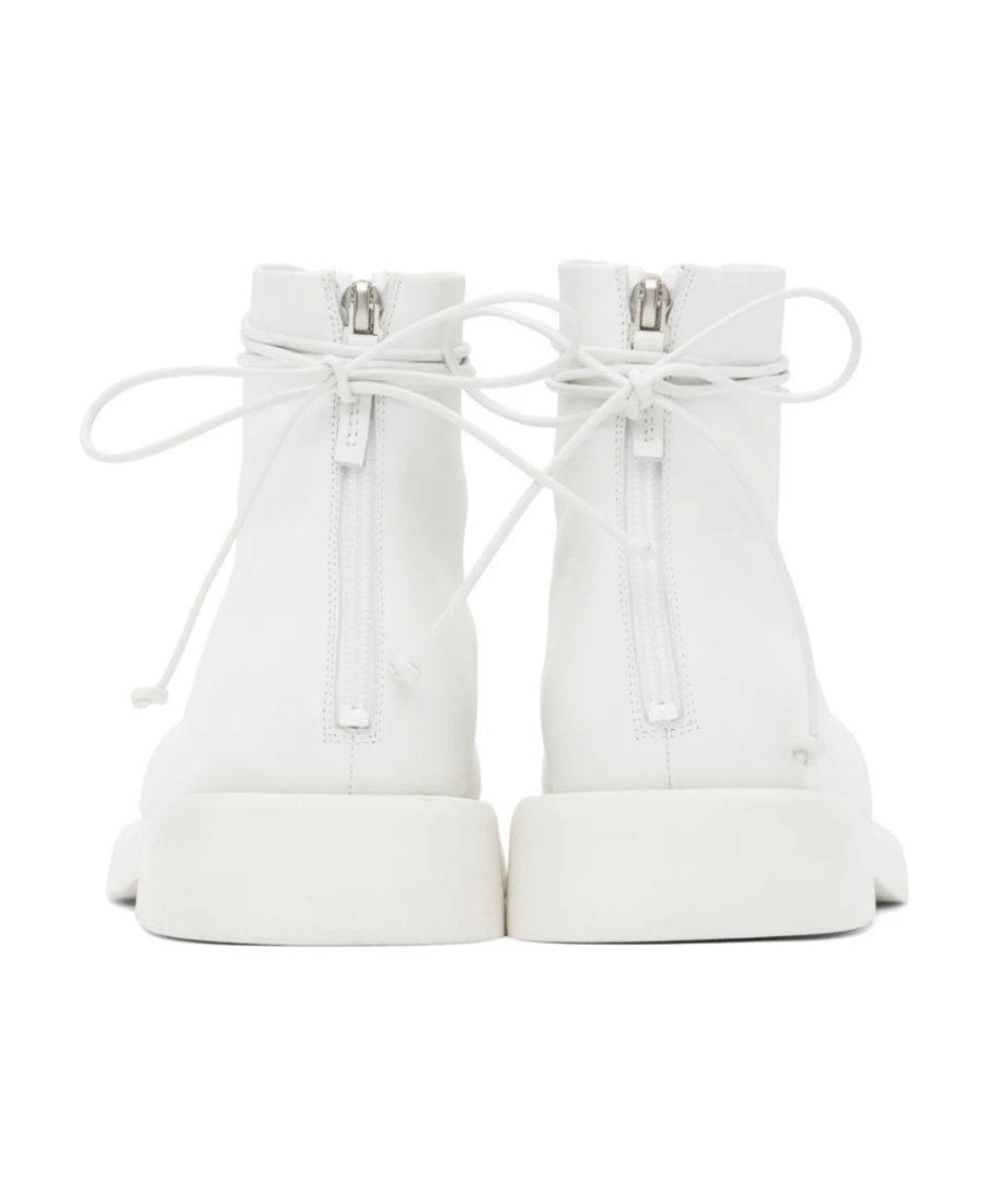 Marsèll Gomme Series Gommello And Ankle Boots In White