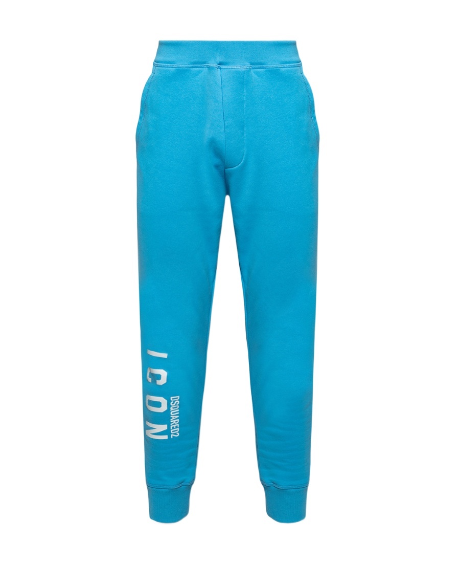 Dsquared2 Icon Logo-print Track Pants In Blue
