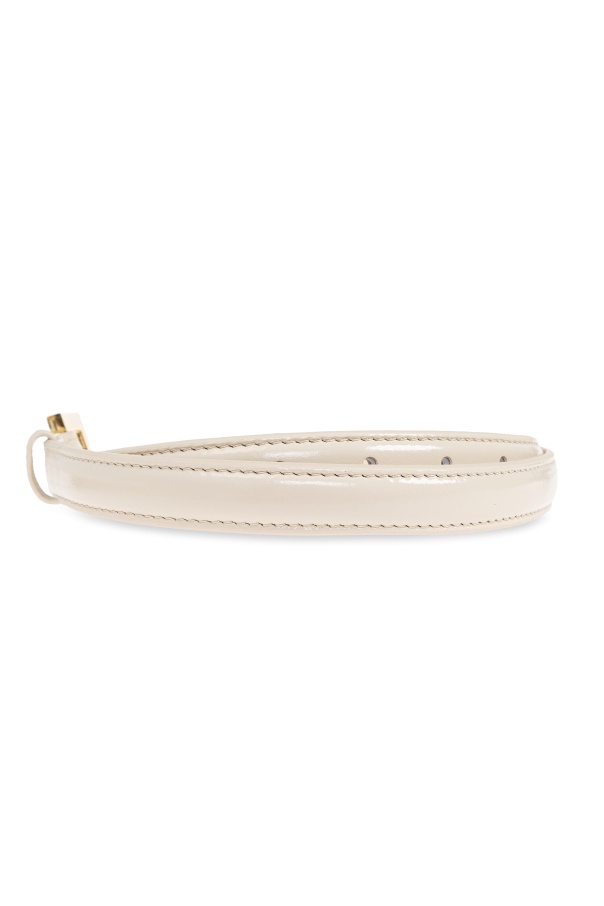 Anine Bing Stitching Detail Belt In Brown