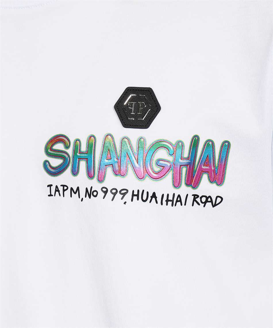 Philipp Plein T-shirt With Round Neck And Short Sleeves In White
