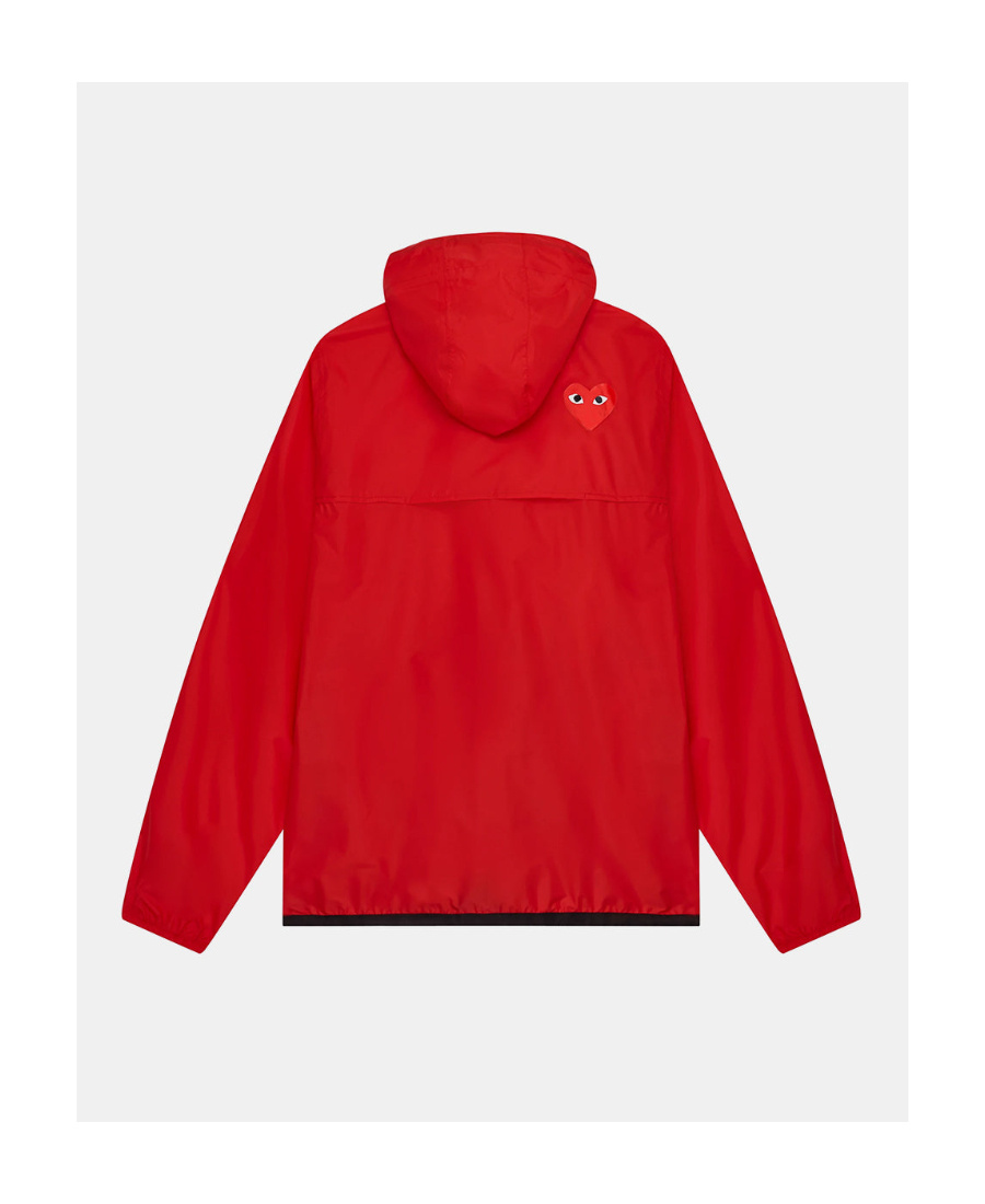 Comme Des Garçons Play Coats & Jackets In Red