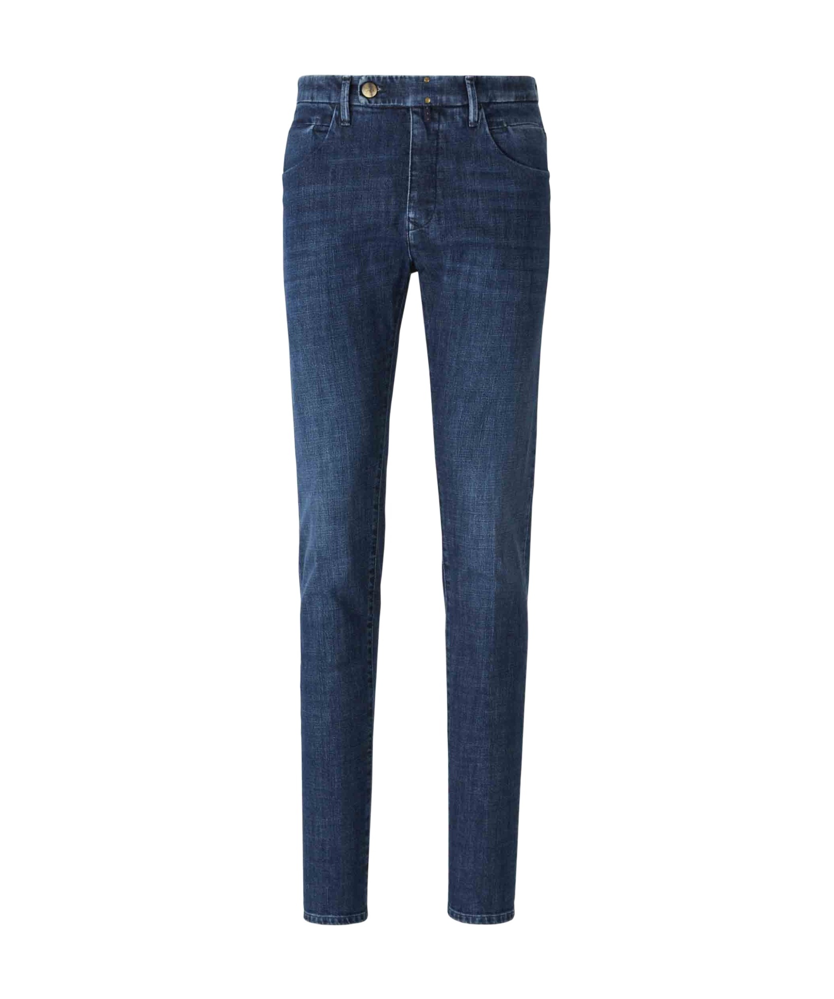 Incotex Stretch Denim Jeans In Blue