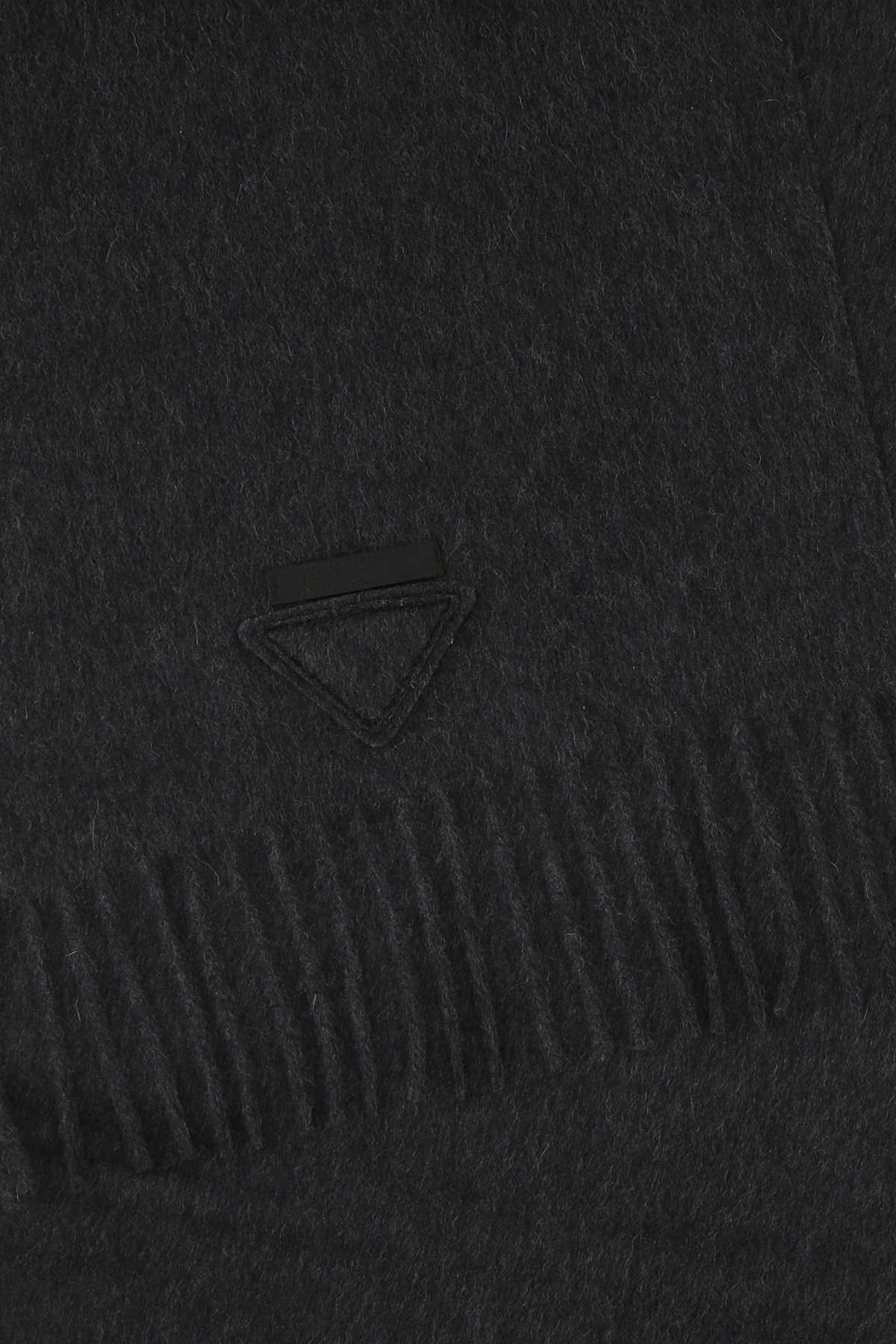Prada Fringed Hem Twilight Scarf