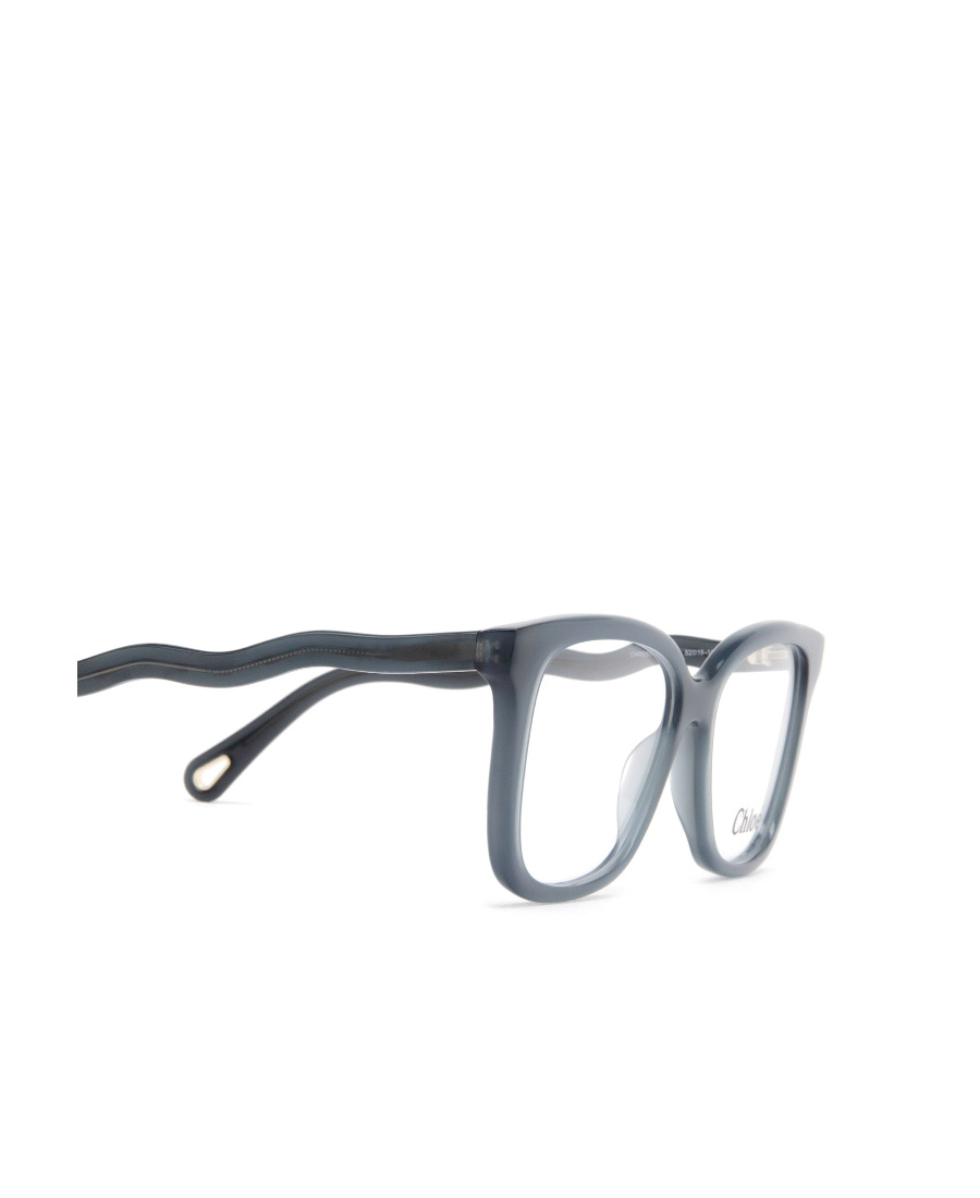 Chloé Ch0090o Rectangle-frame Glasses In Gray