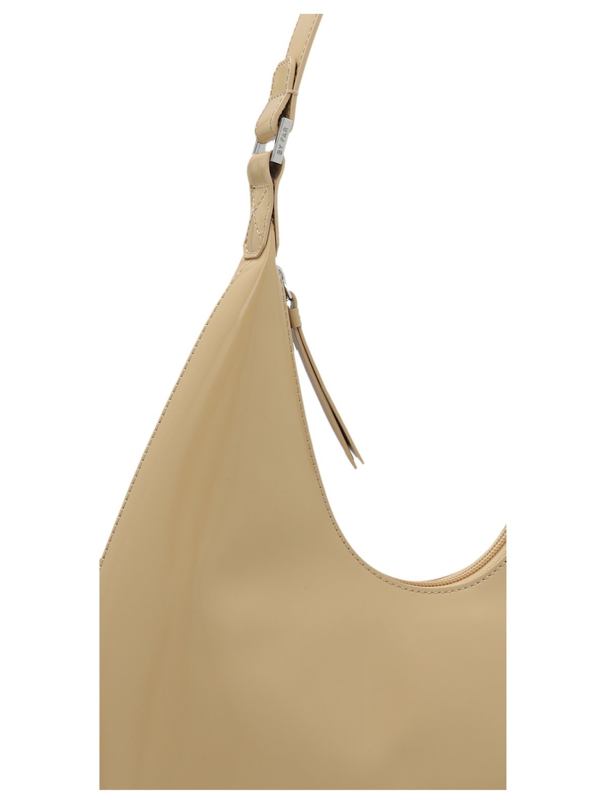 By Far Amber Shoulder Bag In Nude