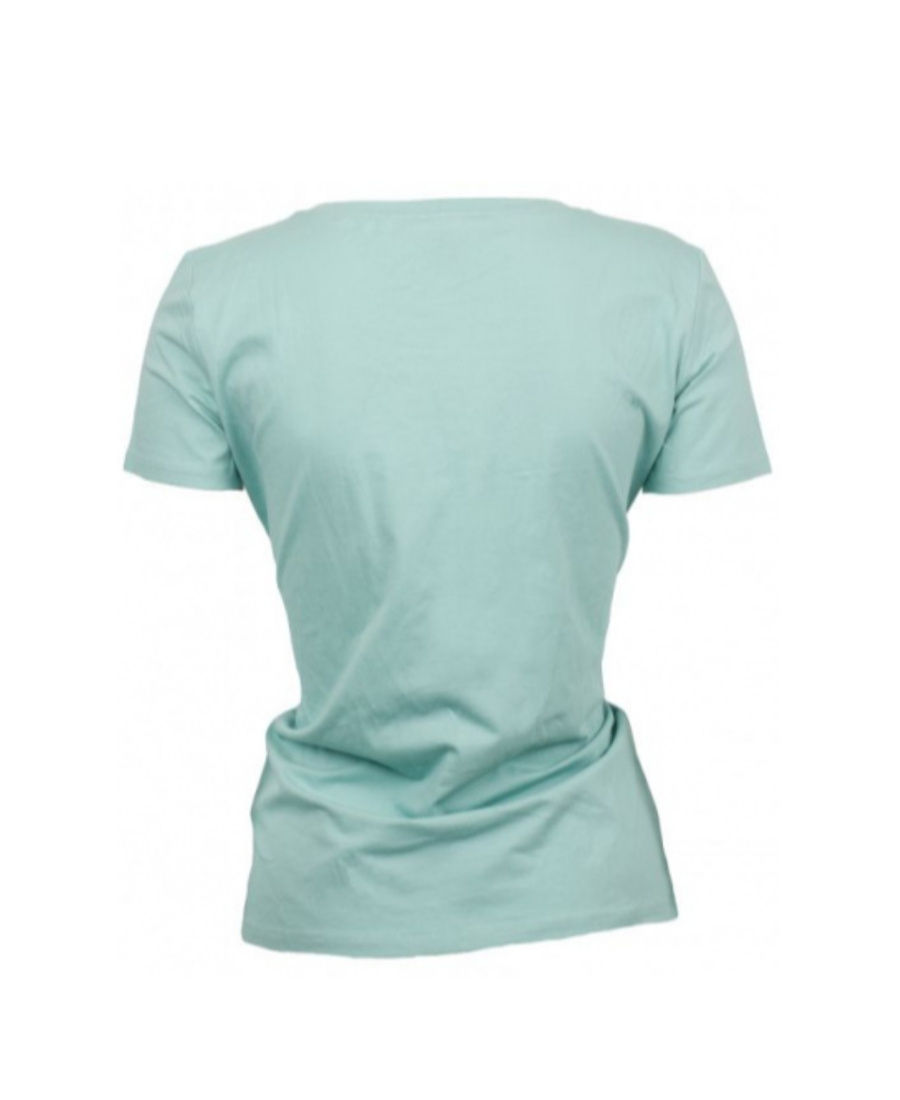 Shop Armani Jeans Round-necked T-shirt In Green