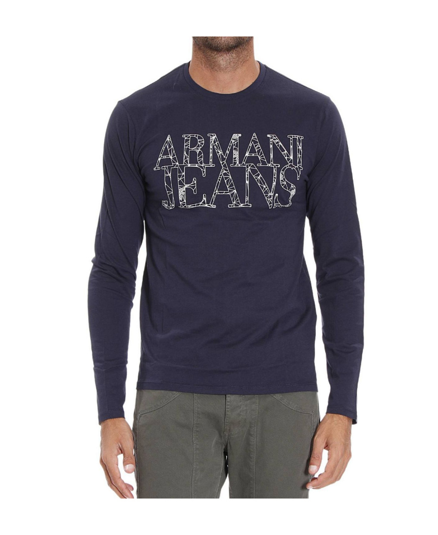 ARMANI JEANS LOGO DETAILS T-SHIRT