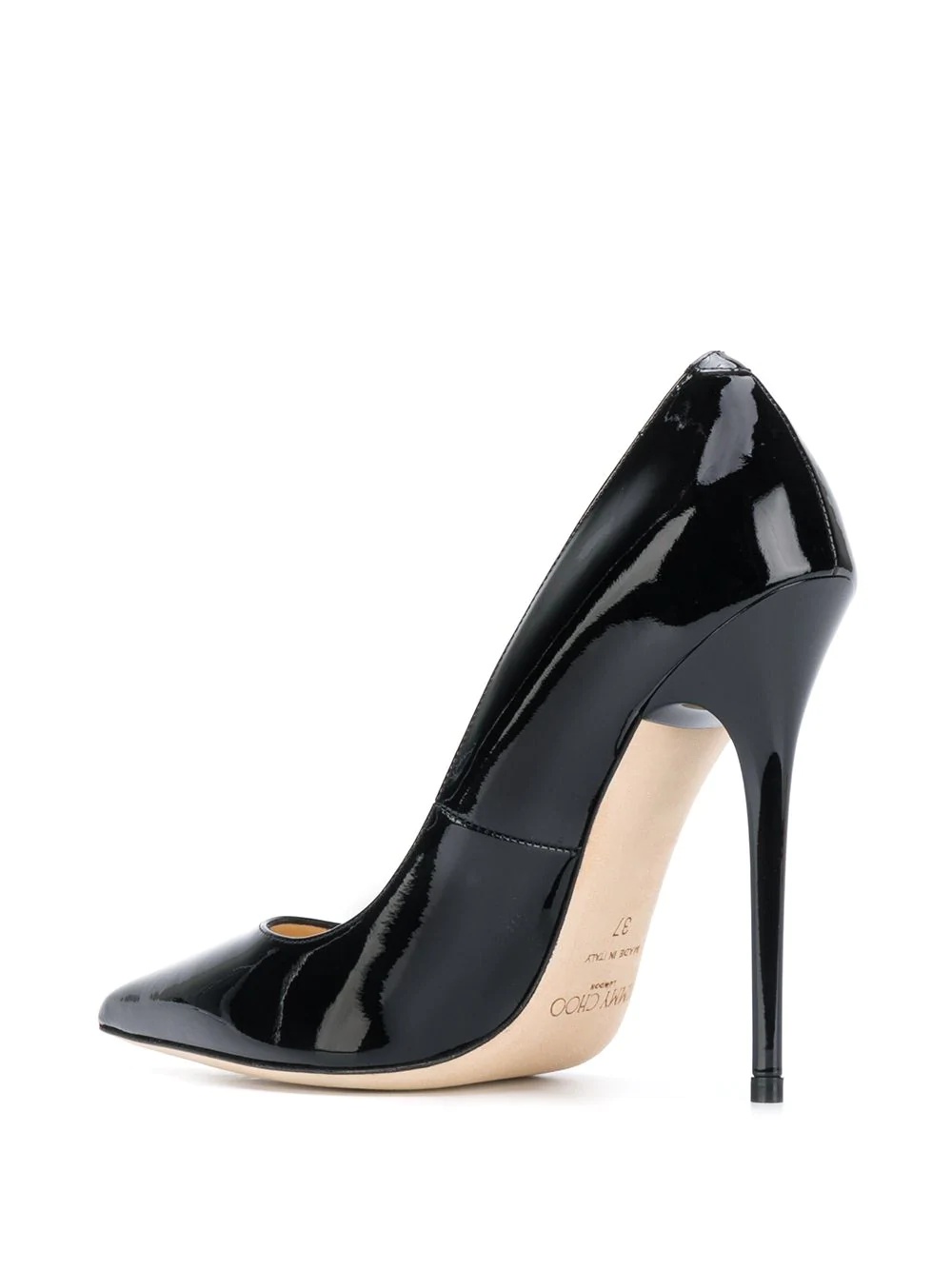 Jimmy Choo Anouk Pointy Pumps In Black