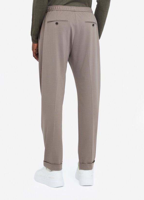 Liu •jo Knitted Jogging Pants In Neutral