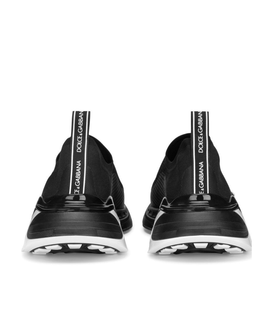 Dolce & Gabbana Sorrento Slip-on Sneakers In Black