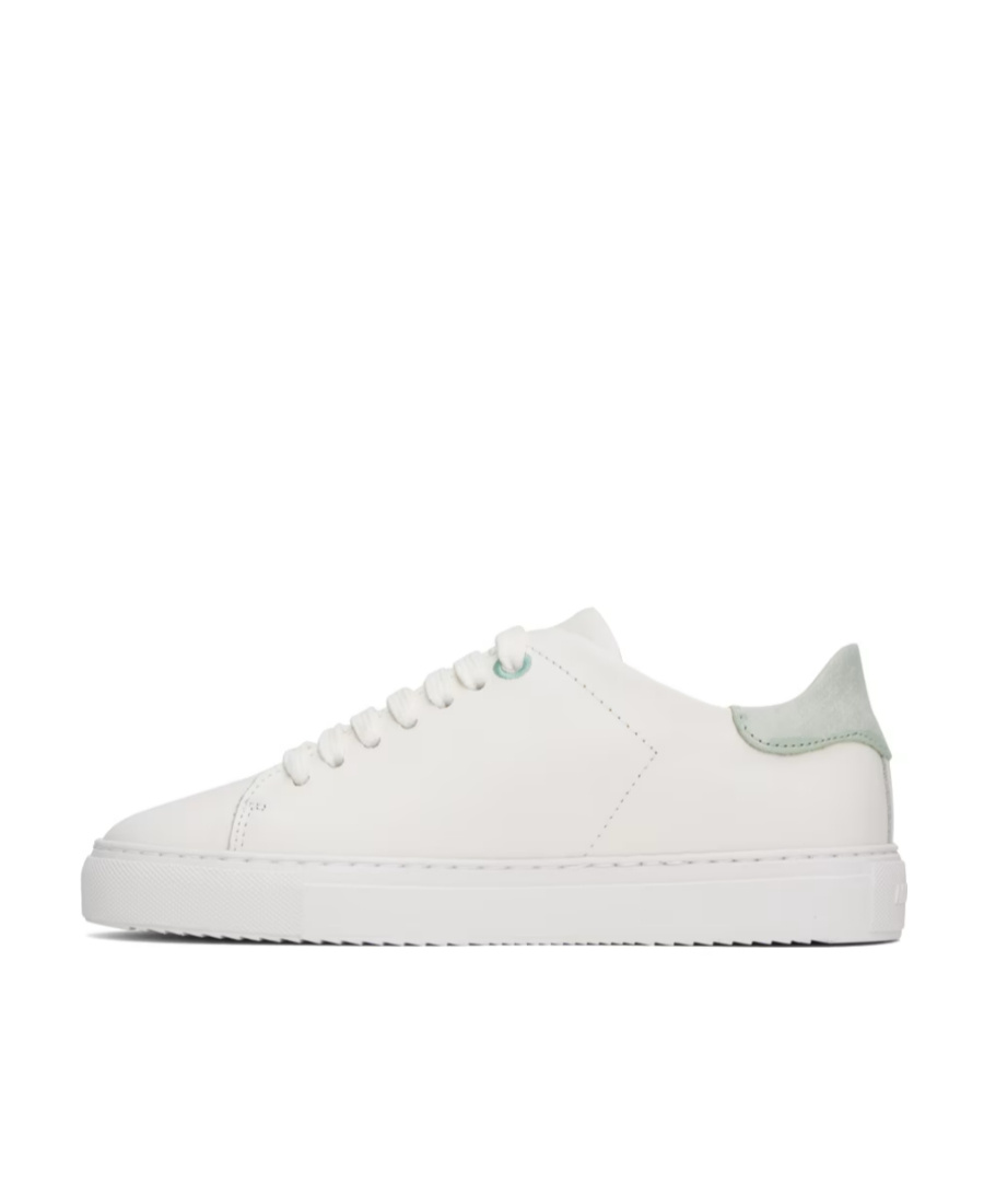Axel Arigato Round Head Splicing Design Low-top Casual Shoes In White