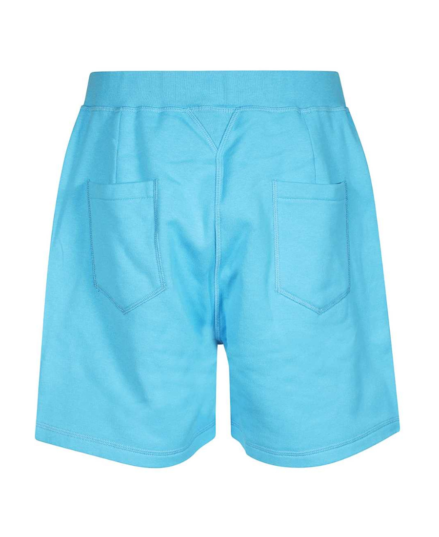 Dsquared2 Logo-print Track Shorts In Blue