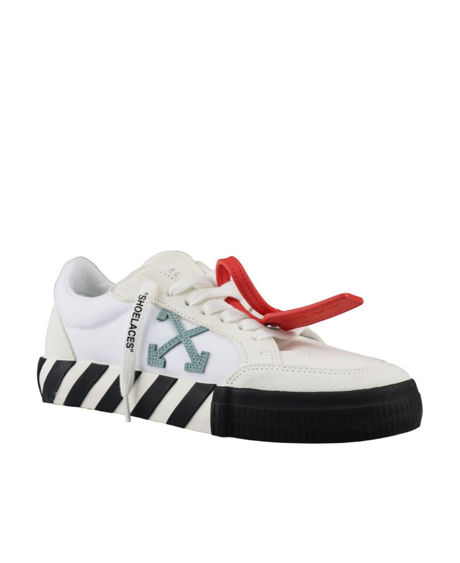 Off-white Vulcanized Low-top Sneakers In White