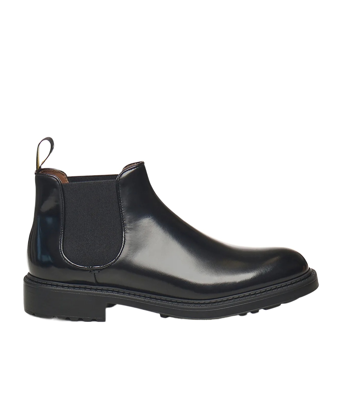 Doucal's Elastic-band Leather Boots In Multi