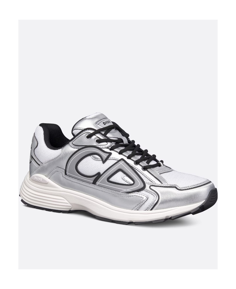 Dior Men B30 Microfiber Mesh And Technical Fabric Low-top Sneakers In Multi