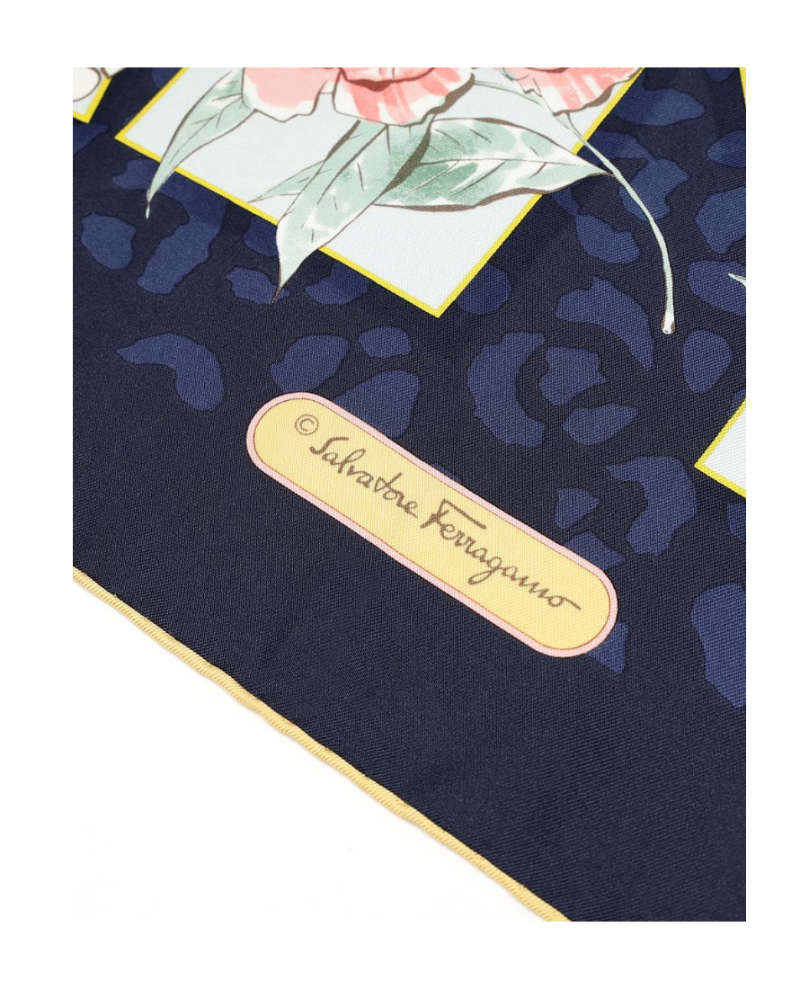 Ferragamo Printed Scarf In Multicolor