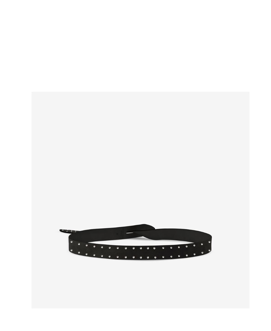 Isabel Marant Black Lecce Reversible Belt In Black