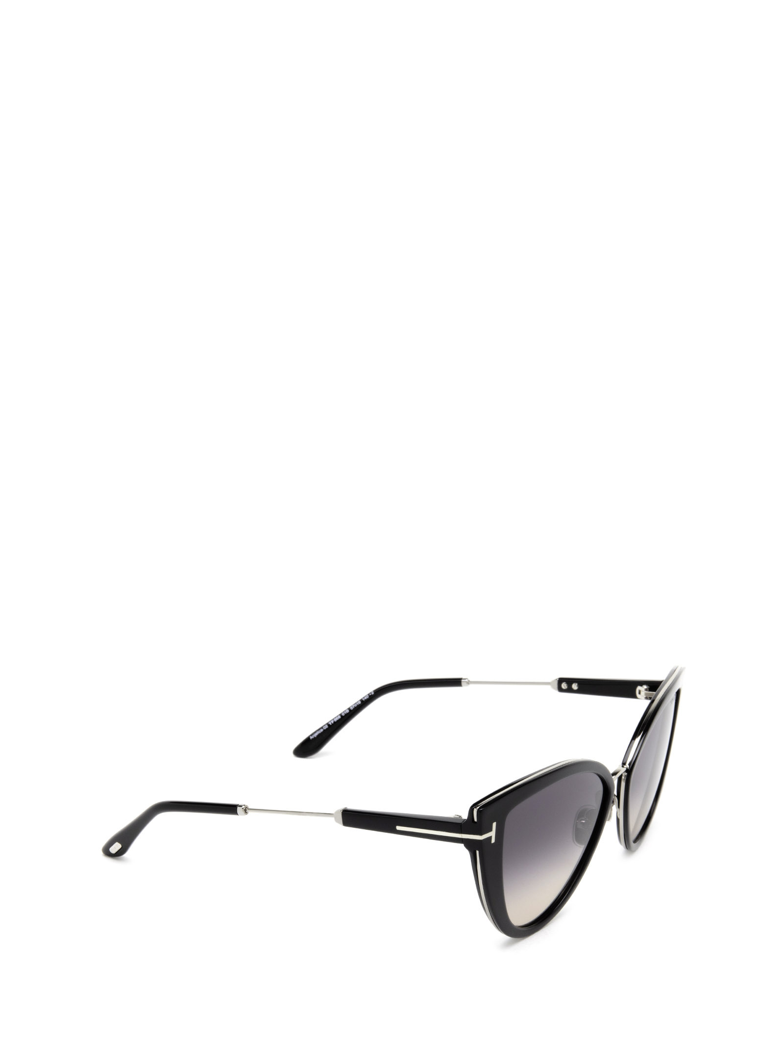 Tom Ford Angelica Ft0868 01b Cat Eye Sunglasses In Violet